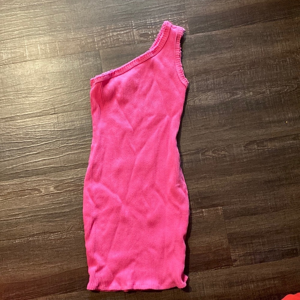 XS EUC bodicon mini tank top dress